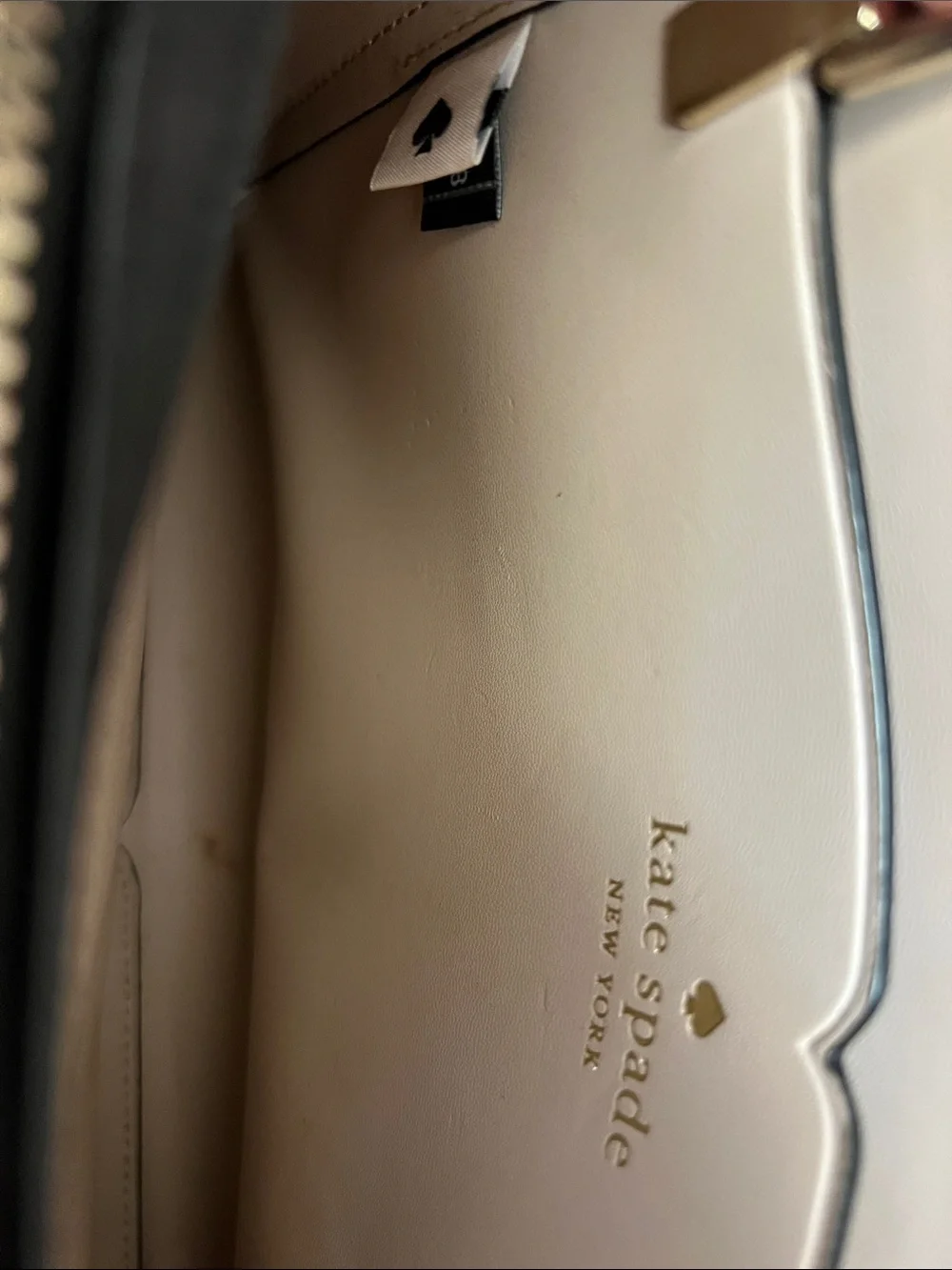 Kate Spade Black Leather Satchel